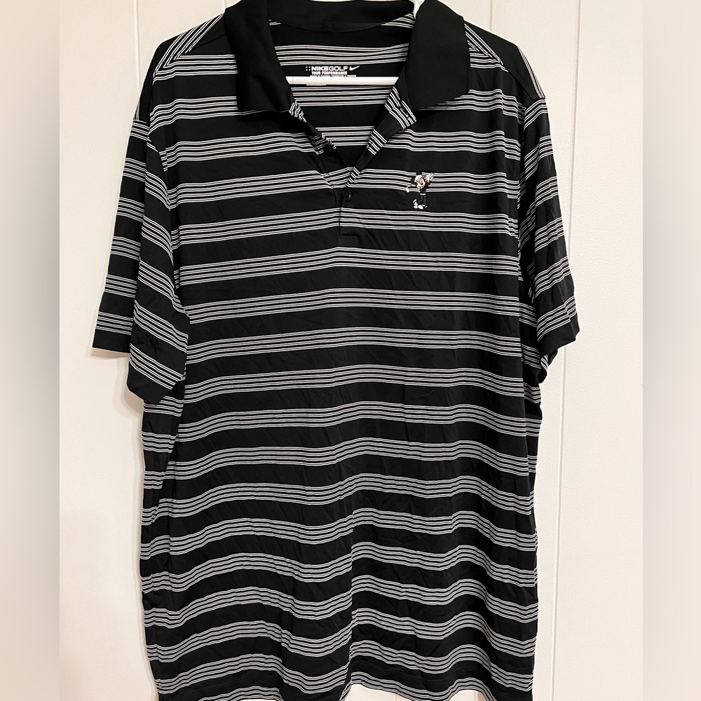 Nike golf Dri Fit Polo Mickey Sz XXL Black